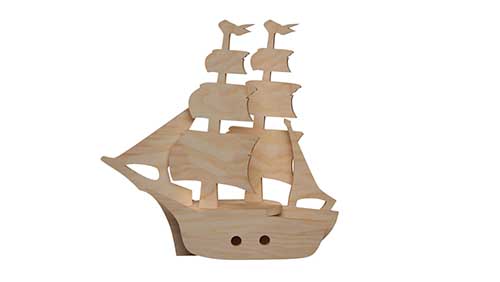 LittleNZ Galleon Ship